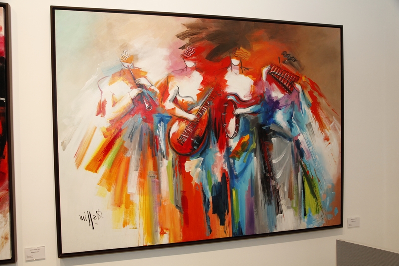 Missak Terzian, Ambassador of Joy in his Informal Paintings